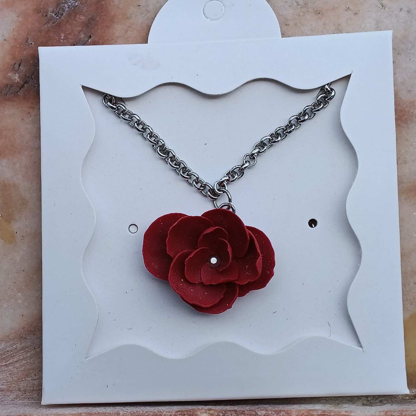 Colar Red Rose