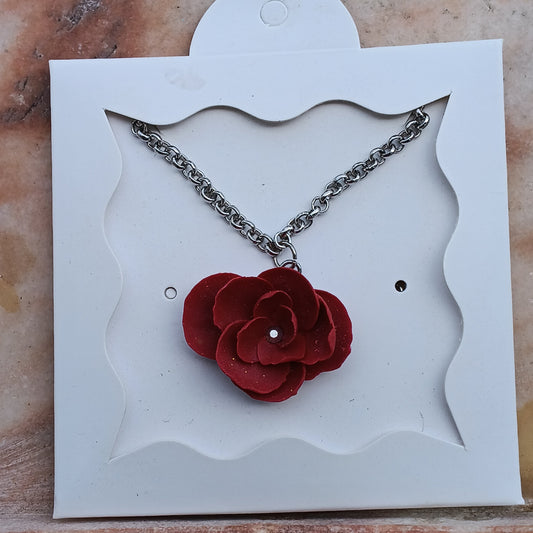 Colar Red Rose
