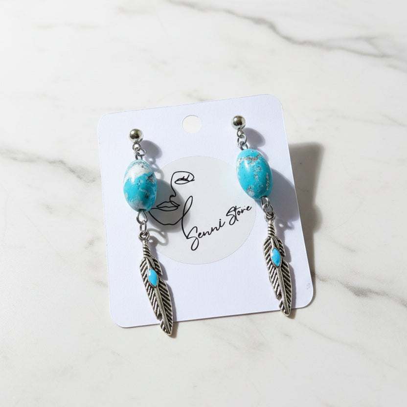 Teal Feather