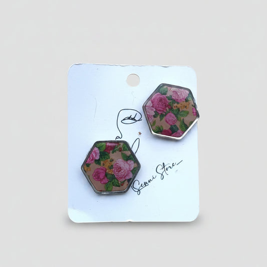 Rosas em Hexágono